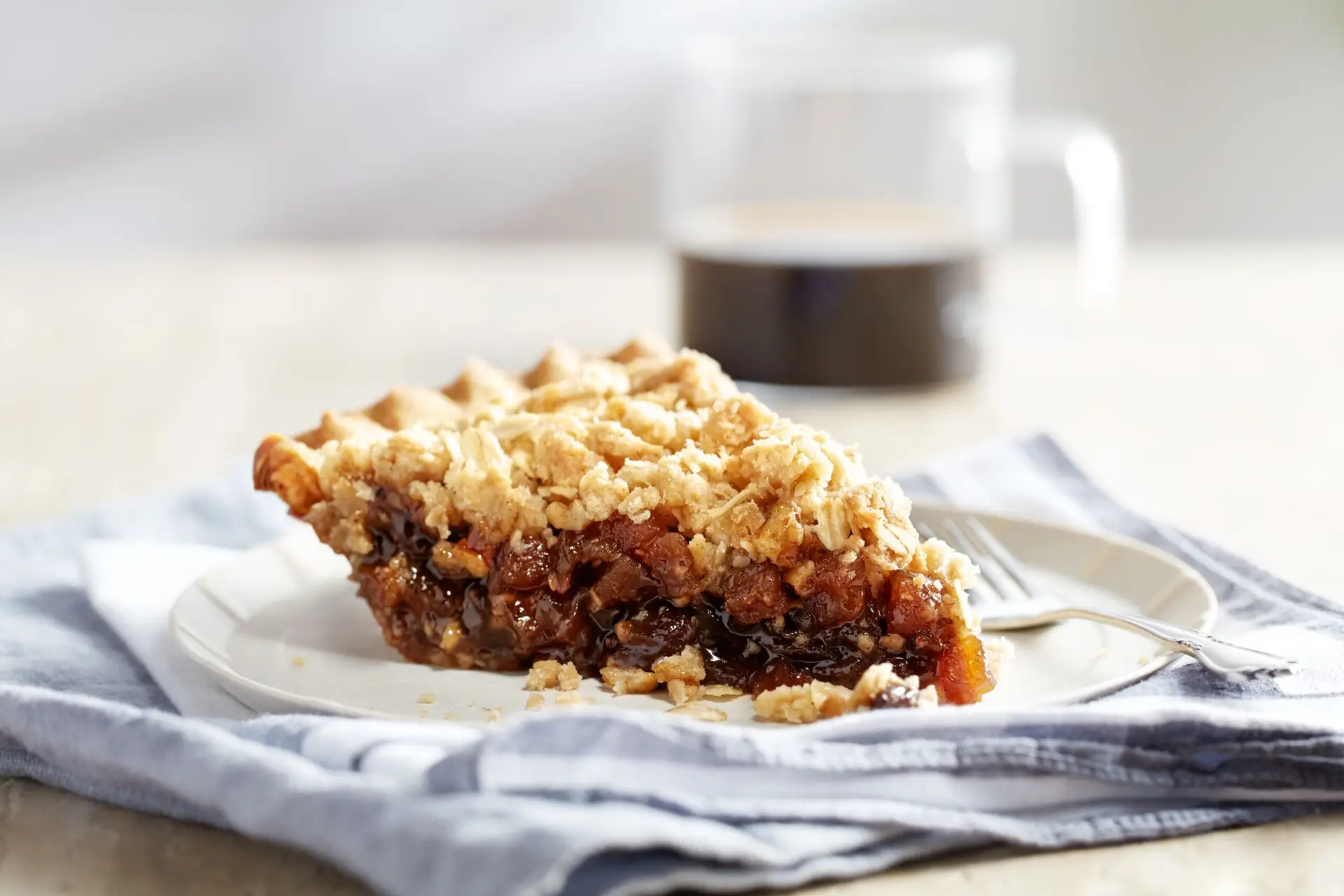 Streusel Topped Mincemeat Pie None Such Mince Meat Recipe
